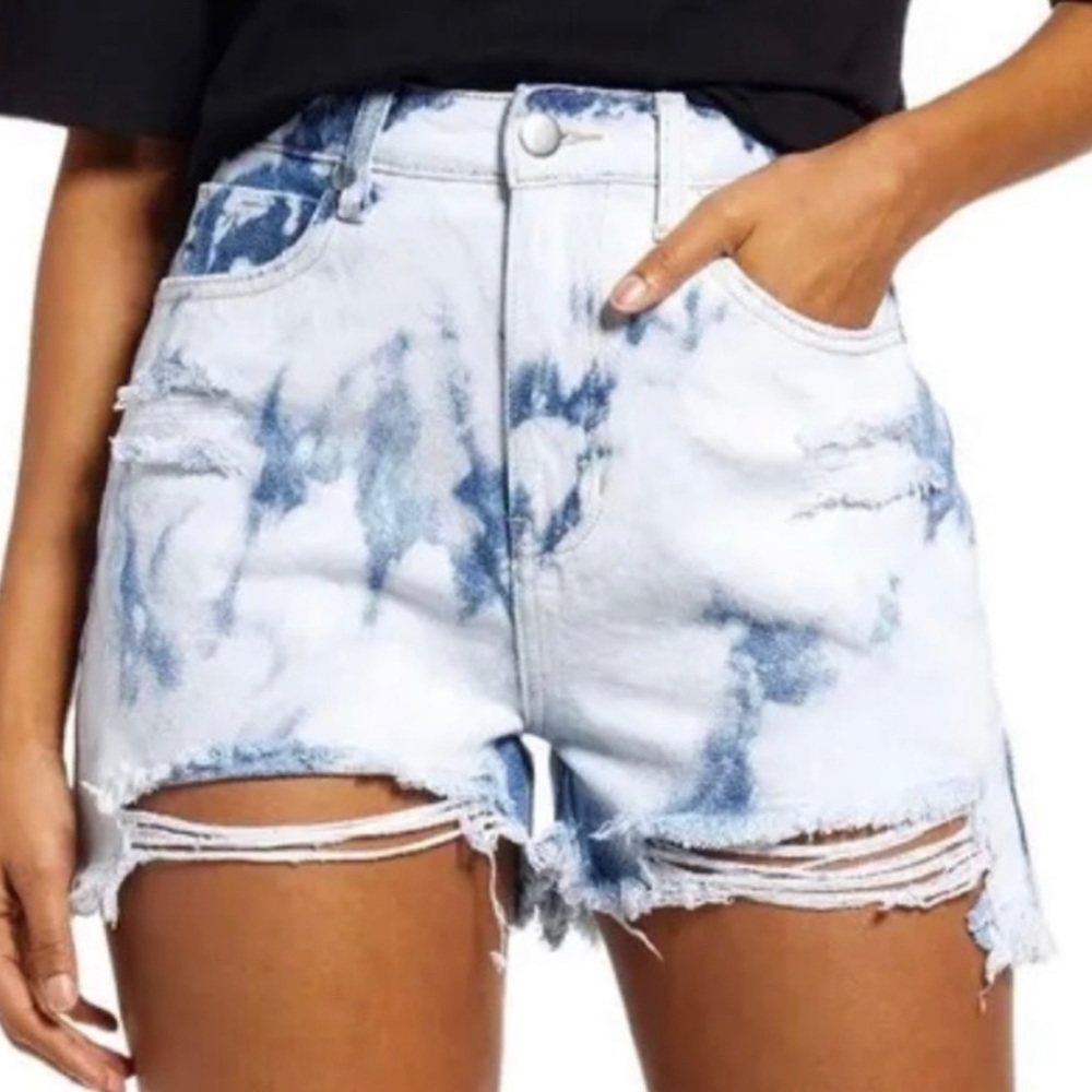 🆕 🎉HP🎉Nordstrom BP Women's Bleached Washed Denim High Rise